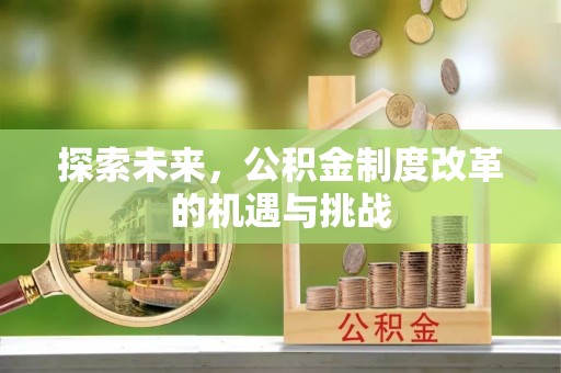 太白探索未来，公积金制度改革的机遇与挑战