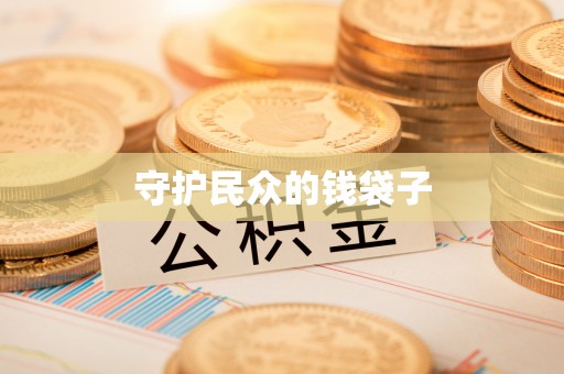 太白守护民众的钱袋子